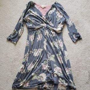 Wrap style dress